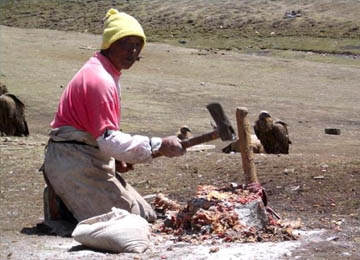 Penguburan di Tibet