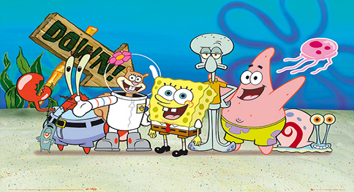 SpongeBob SquarePants main characters1