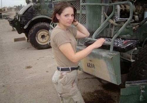 Prajurit militer wanita amerika (blogspot)