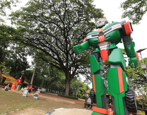 Transformers di Taman Cibeunying (Galamedia)