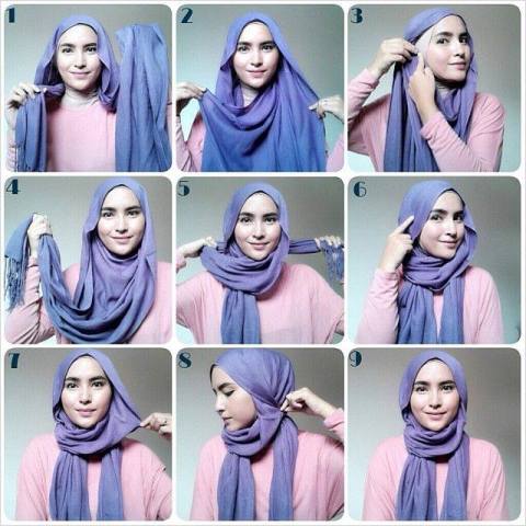 Cute and Simple Hijab (stylearena.net)