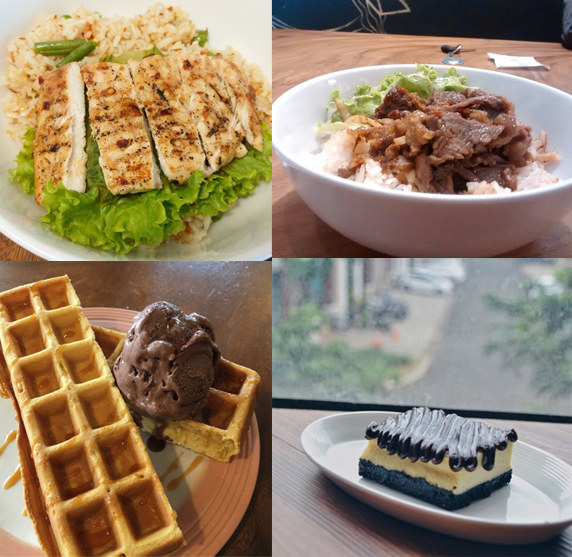 Aneka Menu Makanan dan Dessert di The Bunker Cafe (pergikuliner.com, foody.id)