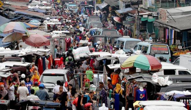 Pasar tumpah (Depoktren)