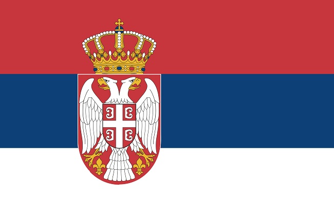 Bendera Serbia (Wikipedia)