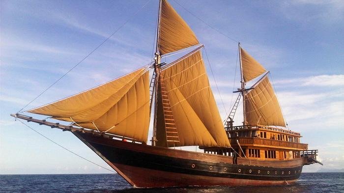 ilustrasi perahu pinisi milik suku bugis sulawesi selatan 20151231 104830