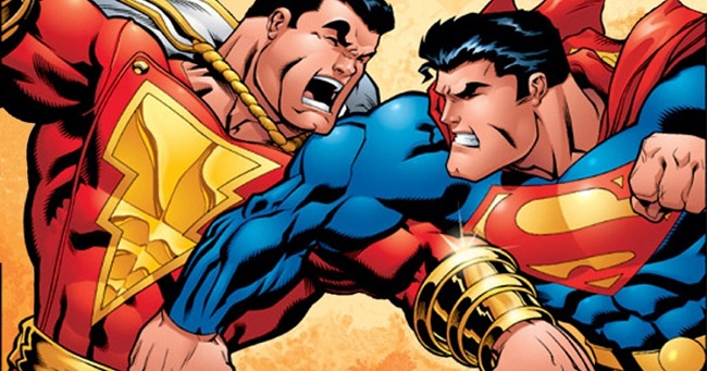 Shazam vs Superman Moviepilot Superman Jadi Jahat di Film Superhero Shazam?