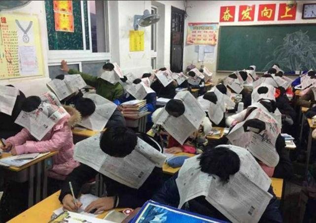20170103174502 1 sekolah china pakai koran buat cegah siswa mencontek saat ujian 001 pandasurya wijaya