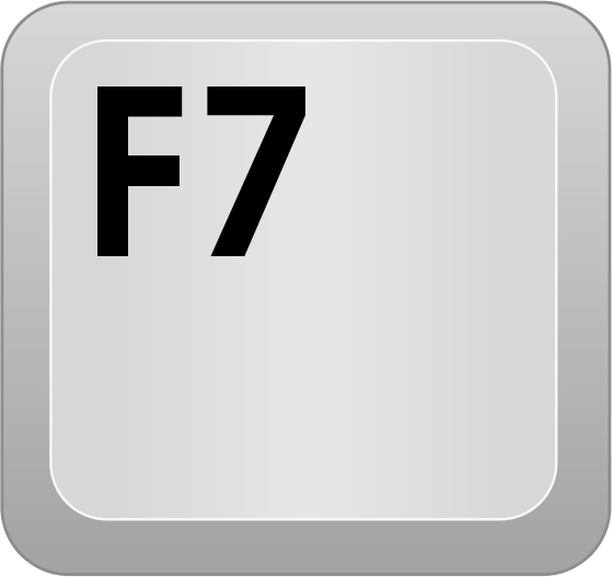60 computer key F7