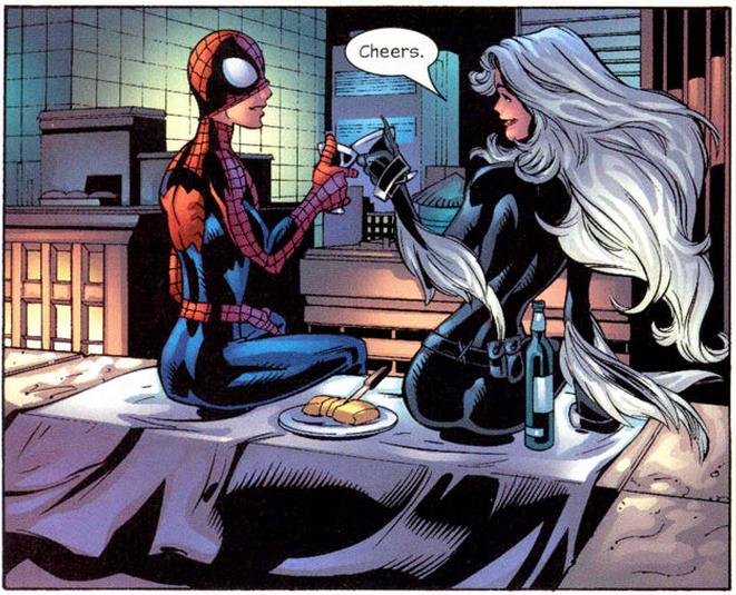 Spider Man dan Black Cat Comicvine 5 Superhero Ini Pernah Jalin Cinta dengan Musuhnya