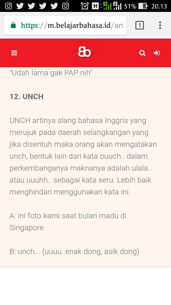 Kata Unch Lagi Kekinian, Ini Arti Sebenarnya, JBers! | jadiberita.com