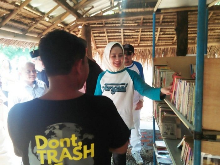 Airin mengunjungi Kampung Reservasi Citranewsindonesia