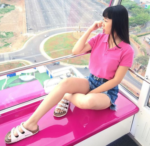 Pinky Ferris Wheel @susanoktalia Ingin Coba Bianglala Tertinggi di Indonesia? Yuk, Mampir ke AEON Mall Jakarta