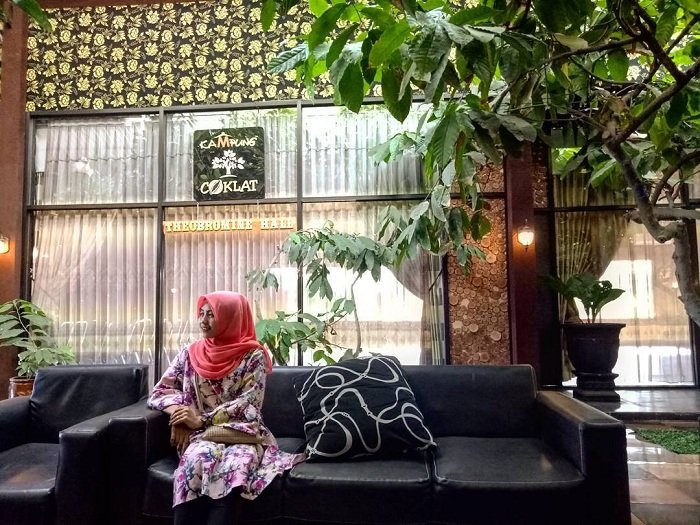 Lounge romantis di Kampung Coklat