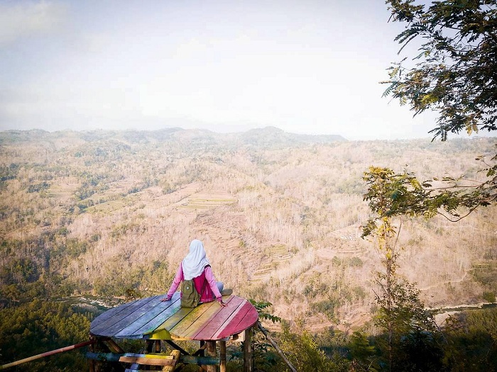 30855619 2015716095313264 4521434251433869312 n Di Bukit Mojo Yogyakarta, Kamu Bisa Berfoto di Ketinggian dengan Panorama Asri dan Menawan