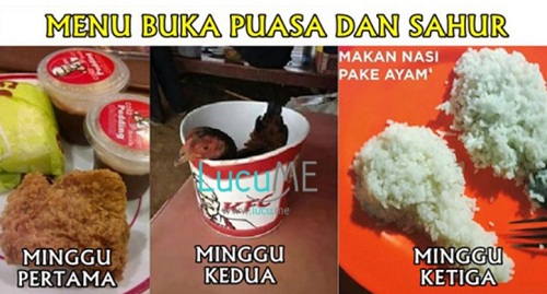 Meme Buka Puasa 5 Kocaknya Meme Buka Puasa yang Bikin Kamu Senyum-senyum Sendiri