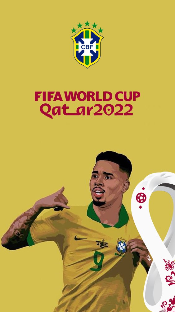 Wallpaper Brazil Piala Dunia 2022 14 100
