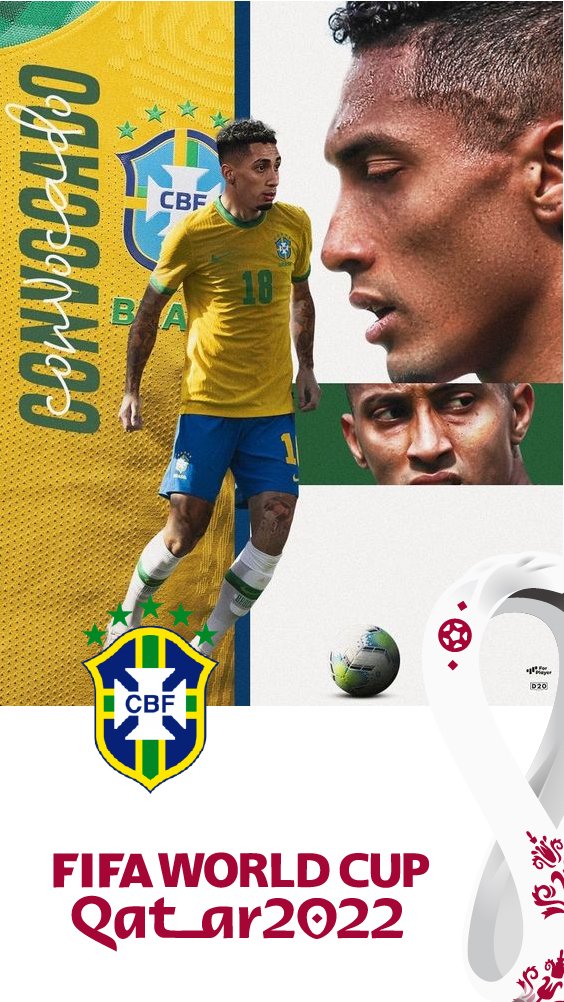 Wallpaper Brazil Piala Dunia 2022 2 100