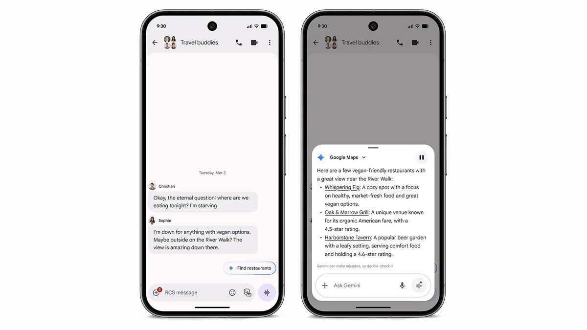 Magic Cue Bantu Cari Restoran Tanpa Keluar dari Chat Google Rilis Pixel Drop Maret 2026, Ini Fitur Baru untuk Pixel